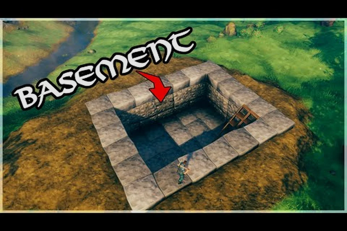 Valheim Underground Base: Cellar and Bunker